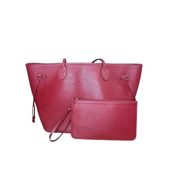 LOUIS VUITTON Neverfull MM Leather Tote - Picture 7 of 11